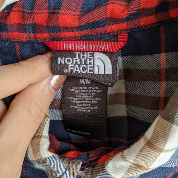 The North Face Take Flannel Shirt W/ Snaps - M - Picture 7 of 8